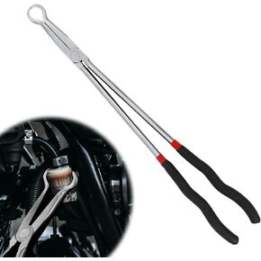16 Inch Long Electrical Disconnect Pliers, Automotive Electric Spark Plug Wire Removal Pliers Car Fuel Pipe Removal Pliers O-Shaped Electrical Connector Disconnect Pliers for Cars