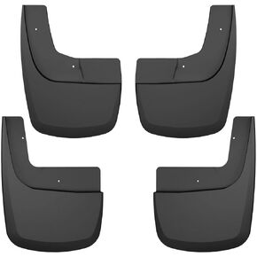 Husky Liners — Front & Rear Mud Guards | Fits 2021 - 2024 Ford F-150 Raptor Super Crew Cab , Black, 4 pcs. | 58536