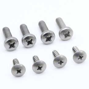 License Plate Screws Compatible with Honda Odyssey - Stainless Steel - (Pack of 4)