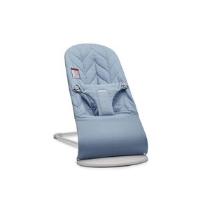 BabyBjörn Bouncer Bliss, Woven, Petal Quilt, Blue