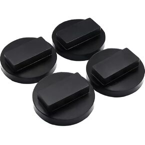 4 عبوات، وسائد جاك سوداء مناسبة لسيارة B.M.W، وسادة جاك مربعة من البولي يوريثين لحماية إطار السكك الحديدية in Kuwait