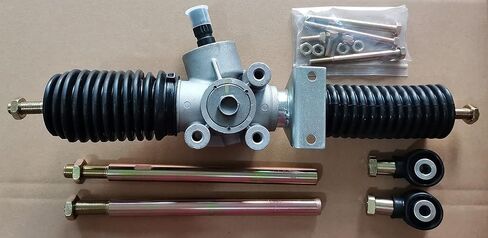 Steering Gear Box Rack and Pinion Assembly 1824165 with Upgraded Tie Rod Ends 7061189 Replacement for 2016 Polaris RANGER 570 Midsize & ETX EV UTV in Saudi Arabia