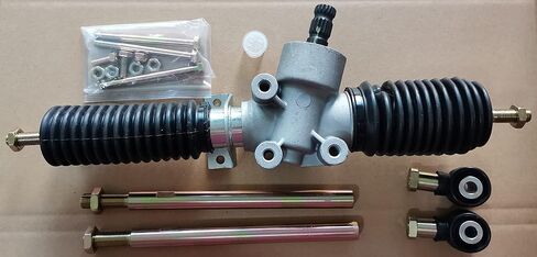 Steering Gear Box Rack and Pinion Assembly 1824165 with Upgraded Tie Rod Ends 7061189 Replacement for 2016 Polaris RANGER 570 Midsize & ETX EV UTV in Saudi Arabia