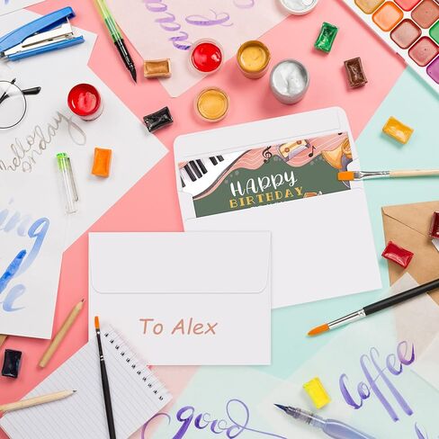 A6 Invitation Envelopes 120 Pack White Envelopes 6.5 x 4.75 Self Seal Small Blank Mailing Envelopes for Invitation, Greeting Cards, Photos, Wedding, RSVP, Business in Saudi Arabia
