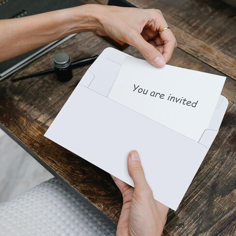 A6 Invitation Envelopes 120 Pack White Envelopes 6.5 x 4.75 Self Seal Small Blank Mailing Envelopes for Invitation, Greeting Cards, Photos, Wedding, RSVP, Business in Saudi Arabia
