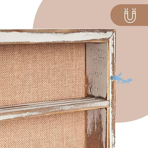 Large Shadow Box with Shelves: 11x14 Inches Shadow Boxes Frame with Movable Shelves - Deep Wall Mounted Shadow Boxes Display Cases for Keepsake Coins Pictures Flowers Wedding in Kuwait