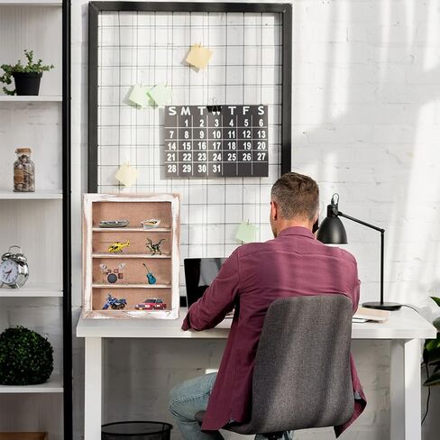 Large Shadow Box with Shelves: 11x14 Inches Shadow Boxes Frame with Movable Shelves - Deep Wall Mounted Shadow Boxes Display Cases for Keepsake Coins Pictures Flowers Wedding in Kuwait