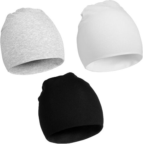 Baby Cotton Beanies for Boys Toddler Knit Hats Cute Warm Infant Beanies for Baby Girls Toddler Caps in Saudi Arabia