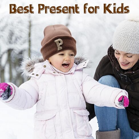 قبعة صغيرة للأطفال من Yunaeduo للفتيات والأولاد - قبعة شتوية دافئة للأطفال لعمر 0-3-12-36 شهرًا، أساسيات حديثي الولادة in Kuwait