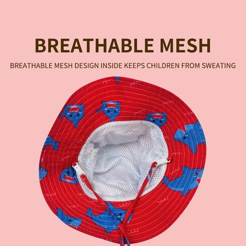 Baby Sun Hat Toddler Kids Wide Brim Sun Protection Hats Infant Beach Swimwear Bucket Cap in Kuwait