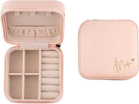 Mothers day gift jewelry box for mom mom gift gift for mom mom gift box jewelry box mom from daughter mom gift ideas mom gift from son (Black) in Saudi Arabia