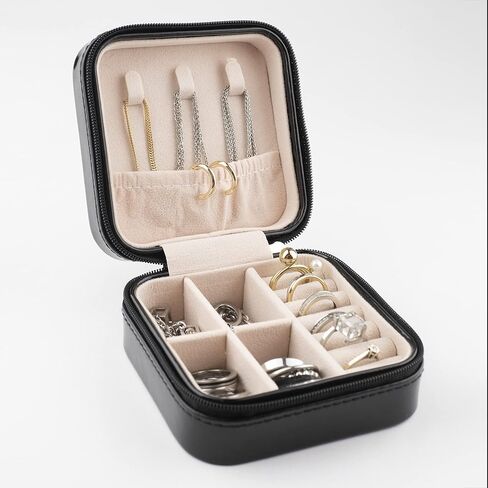 Mothers day gift jewelry box for mom mom gift gift for mom mom gift box jewelry box mom from daughter mom gift ideas mom gift from son (Black) in Saudi Arabia