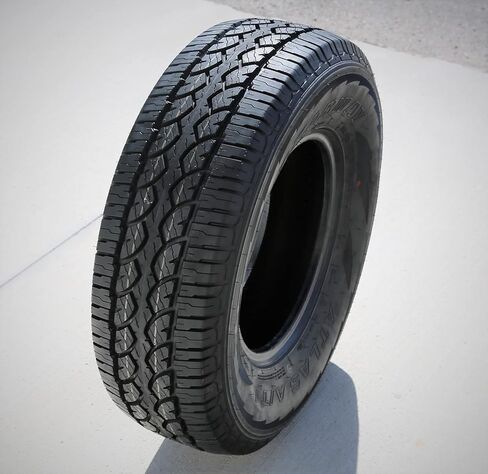 Bearway Atlas A/T1 A/T إطار شعاعي للشاحنة الخفيفة للطرق الوعرة مناسب لجميع التضاريس - LT265/75R16 265/75/16 265/75-16 123/120Q نطاق التحميل E LRE 10 طبقات BSW جدار جانبي أسود، 265/75R16 in Kuwait