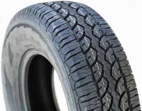 Bearway Atlas A/T1 A/T إطار شعاعي للشاحنة الخفيفة للطرق الوعرة مناسب لجميع التضاريس - LT265/75R16 265/75/16 265/75-16 123/120Q نطاق التحميل E LRE 10 طبقات BSW جدار جانبي أسود، 265/75R16 in Kuwait