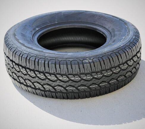 Bearway Atlas A/T1 A/T إطار شعاعي للشاحنة الخفيفة للطرق الوعرة مناسب لجميع التضاريس - LT265/75R16 265/75/16 265/75-16 123/120Q نطاق التحميل E LRE 10 طبقات BSW جدار جانبي أسود، 265/75R16 in Kuwait