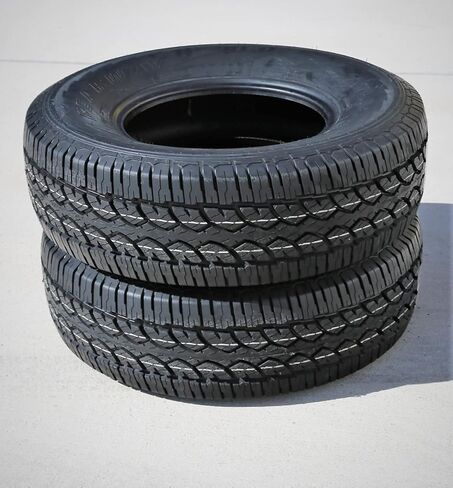 Bearway Atlas A/T1 A/T إطار شعاعي للشاحنة الخفيفة للطرق الوعرة مناسب لجميع التضاريس - LT265/75R16 265/75/16 265/75-16 123/120Q نطاق التحميل E LRE 10 طبقات BSW جدار جانبي أسود، 265/75R16 in Kuwait