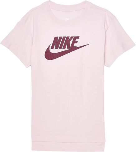 Nike Girl's NSW Futura Tee (Little Kids/Big Kids) Pink Foam/Dark Beetroot XL (18-20 Big Kid) in Saudi Arabia