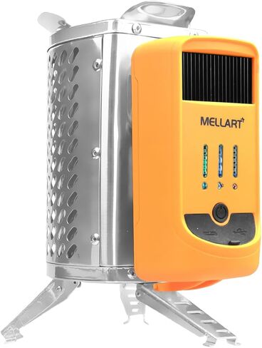 موقد خشبي صغير، موقد للتخييم، موقد محمول من الفولاذ المقاوم للصدأ، موقد متعدد الوظائف، موقد حرق الخشب. in Kuwait