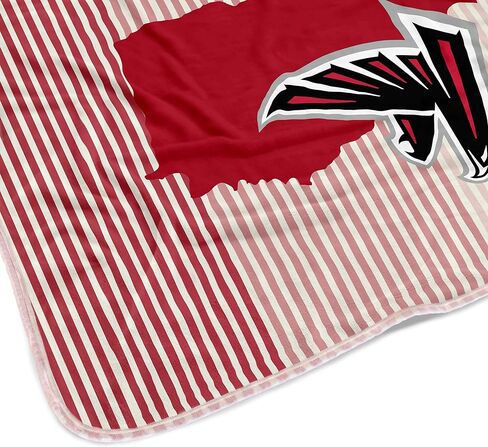 Officially Licensed NFL State Stripe Blanket, 60" x 70 in Saudi Arabia