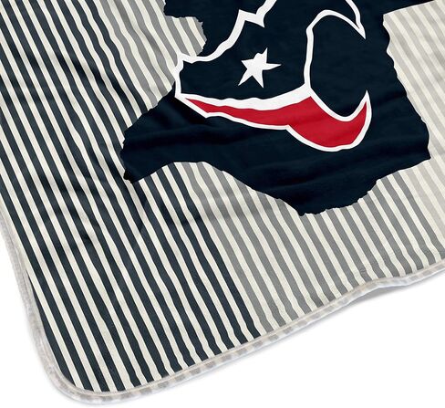 Officially Licensed NFL State Stripe Blanket, 60" x 70 in Saudi Arabia