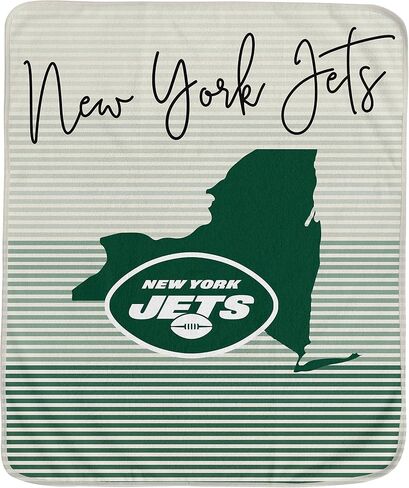 Officially Licensed NFL State Stripe Blanket, 60" x 70 in Saudi Arabia