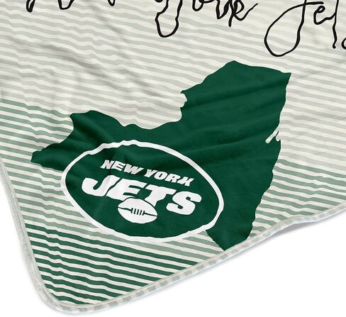 Officially Licensed NFL State Stripe Blanket, 60" x 70 in Saudi Arabia