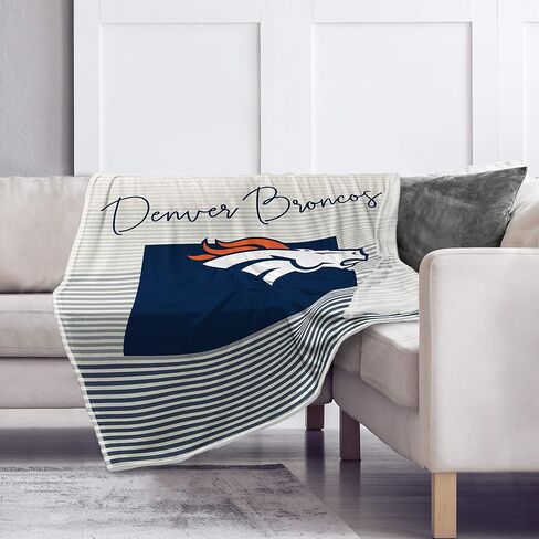 Officially Licensed NFL State Stripe Blanket, 60" x 70 in Saudi Arabia