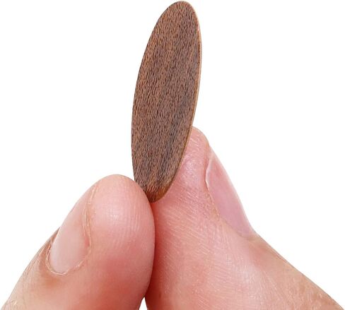 108Pcs Self-Adhesive Wooden Furniture Cabinet Screw Hole Cover Stickers Decoration Supplies,20mm Dia (Black Walnut) in Saudi Arabia