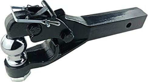 TOPTOW 64186 Pintle Hitch، خطاف ومجموعة كرة مقطورة 2 بوصة، 16,000 رطل (8T)... in Kuwait