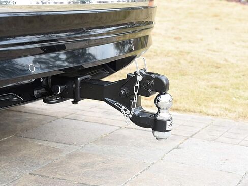 TOPTOW 64186 Pintle Hitch، خطاف ومجموعة كرة مقطورة 2 بوصة، 16,000 رطل (8T)... in Kuwait