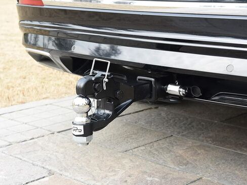 TOPTOW 64186 Pintle Hitch، خطاف ومجموعة كرة مقطورة 2 بوصة، 16,000 رطل (8T)... in Kuwait