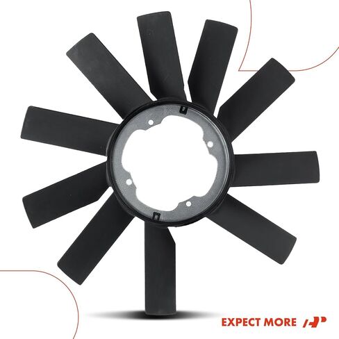 A-Premium Engine Radiator Cooling Fan Blade Compatible with BMW 325 1988, 318i 1992-1998, 318is 1992-1997, 318ti 1995-1999, 325i 1988-1993, 325is, 325iX, 525i, 528e, 535i, 535is, 635CSi, M5, M6, Z3 in Saudi Arabia
