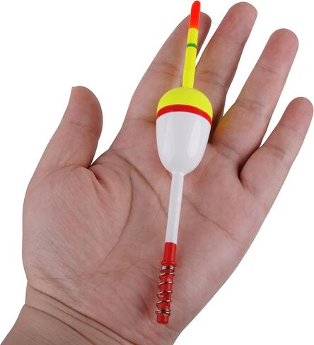 Fishing Bobbers Floats,Wood Slip Bobber Fishing Spring Oval Stick Slip Balsa Bobber for Crappie Catfish Trout Panfish Walleyes Fishing Tackle Accessories in Kuwait