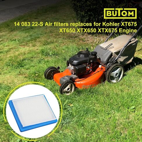 3 عبوات 14 083 22-S منظف المرشّح الهوائي لمحركات Kohler 1408322S XT650 XT675 XT775 XT800 XTX650 XTX675 in Kuwait