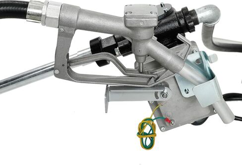 طقم مضخة نقل وقود البنزين 12 فولت من BLACKHORSE-RACING، مضخة وقود ذاتية التحضير 15 GPM / 57 LPM، خرطوم تفريغ 14 قدم، أنبوب شفط، فوهة يدوية، للأرواح المعدنية للديزل والجازولين in Kuwait