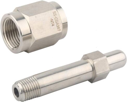 العالمي CGA347 منظم مدخل الجوز والحلمة محول تركيبات أداة الهواء in Kuwait