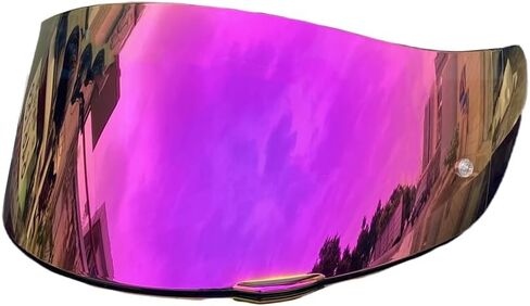 K1 Face Shield محمي من الأشعة فوق البنفسجية لـ AGV K1، K1S، K3SV، K5، K5S خوذة درع الزجاج الأمامي (Revo Pink Gold-day فقط) in Saudi Arabia