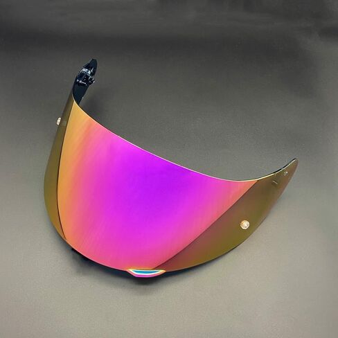 K1 Face Shield محمي من الأشعة فوق البنفسجية لـ AGV K1، K1S، K3SV، K5، K5S خوذة درع الزجاج الأمامي (Revo Pink Gold-day فقط) in Saudi Arabia