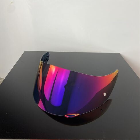 K1 Face Shield محمي من الأشعة فوق البنفسجية لـ AGV K1، K1S، K3SV، K5، K5S خوذة درع الزجاج الأمامي (Revo Pink Gold-day فقط) in Saudi Arabia