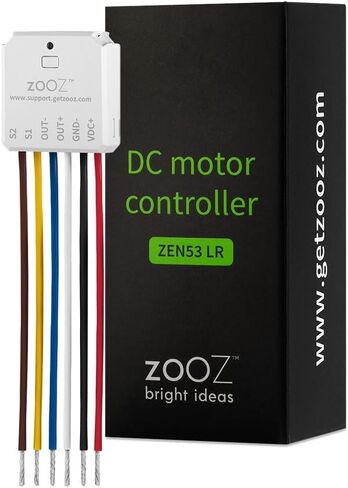 Zooz 700 Series Z-Wave Plus DC Motor Controller ZEN53 | Z-Wave Hub Required (Sold Separately) in Saudi Arabia