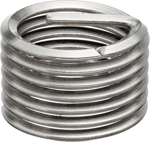 E-Z Lok SK20310 Helical Threaded Insert Kit, 304 Stainless Steel, #5-40 Thread Size, 0.125" Installed Length (Pack of 10) in Saudi Arabia