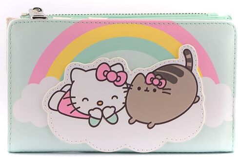 محفظة Loungefly X Pusheen Hello Kitty Cloud Loungeing Flap - محافظ عصرية لطيفة من Kawaii in Saudi Arabia