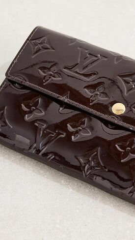 Louis Vuitton Women's Pre-Loved Louis Vuitton Vernis Monogram Sarah Wallet, Red, One Size in Kuwait