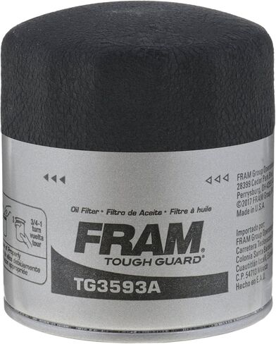 FRAM Tough Guard Replacement Oil Filter TG3593A, Designed for Interval Full-Flow Changes Lasting Up to 15K Miles in Saudi Arabia