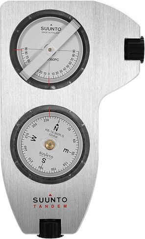 SUUNTO Tandem 360PC/360R G Compass/Clinometer: 2-in-1 Precision Compass and Clinometer for Professionals,white in Kuwait
