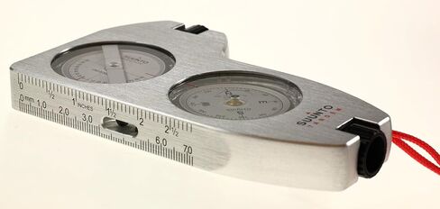 SUUNTO Tandem 360PC/360R G Compass/Clinometer: 2-in-1 Precision Compass and Clinometer for Professionals,white in Kuwait