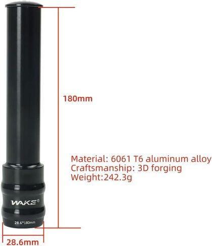 CYSKY جذع الدراجة Riser 1-1/8"، 120/150/180 مم موسع مقود الدراجة، رفع تمديد جذع شوكة الدراجة للدراجات الجبلية، دراجة الطريق، MTB، BMX in Saudi Arabia
