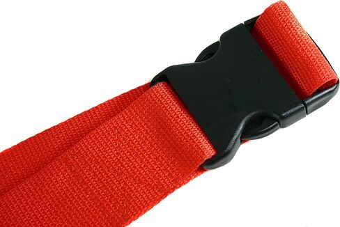Iron Duck 31720F-OSC Spine Board Strap, 2 Piece, 7' Long, Plastic Buckle, Speed Clip, Nylon, Orange in Saudi Arabia