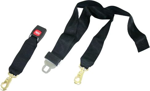 Iron Duck 31720F-OSC Spine Board Strap, 2 Piece, 7' Long, Plastic Buckle, Speed Clip, Nylon, Orange in Saudi Arabia