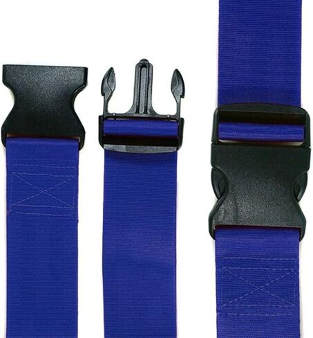 Iron Duck 31720F-OSC Spine Board Strap, 2 Piece, 7' Long, Plastic Buckle, Speed Clip, Nylon, Orange in Saudi Arabia